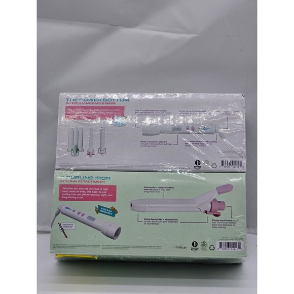 Mane Other - Mane Power Bottom Base + 1" Curling Iron Attachment NEW Sealed Hair Set